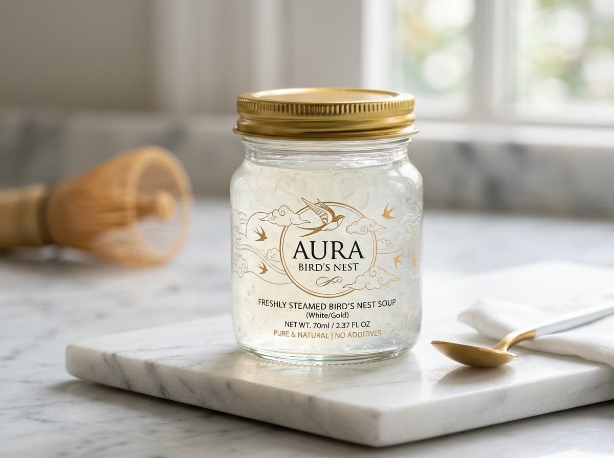 In Lụa Trực Tiếp Tròn Thân Hũ Yến Chưng 70ml