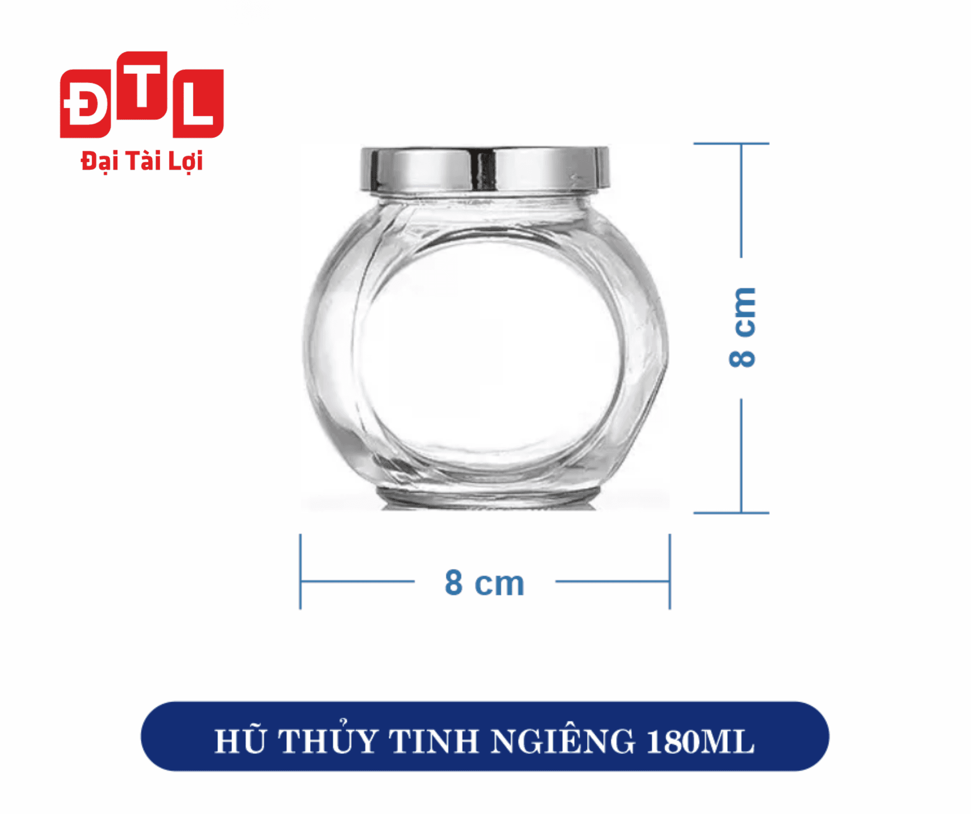 Hũ Nghiêng 180ml (Hình 1)